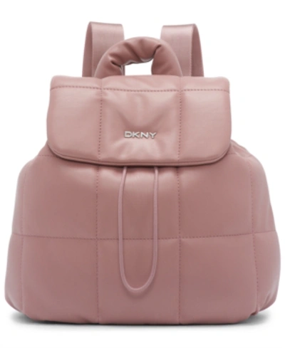 Dkny Poppy Faux Leather Backpack In Antique Rose | ModeSens display picture 1