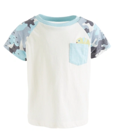 First Impressions Kids' Baby Boys Chameleon Camo Cotton T-shirt, Created For Macy's In Neo Natural
