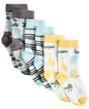 FIRST IMPRESSIONS BABY BOYS 3-PACK MIX-AND-MATCH SOCKS, CREATED FOR MACY'S