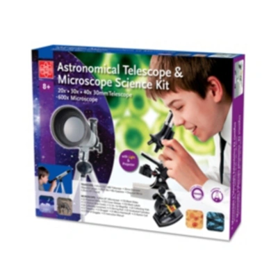 Redbox Kids' Edu Toys Astronomical Telescope And Microscope Science Set In Multi