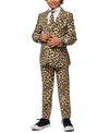 OPPOSUITS TODDLER AND LITTLE BOYS 3-PIECE THE JAG ANIMAL PRINT SUIT SET