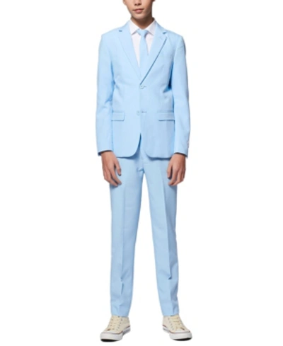 OPPOSUITS BIG BOYS 3-PIECE COOL SOLID SUIT SET