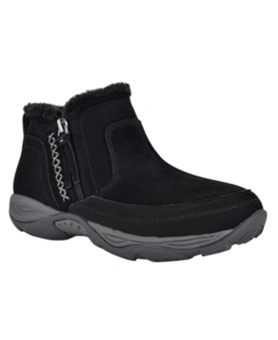 EASY SPIRIT WOMEN'S EPIC COLD WEATHER SIDE ZIP BOOTIES