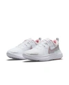 Nike Women's React Miler 2 Running Sneakers From Finish Line In White, Pink Glaze