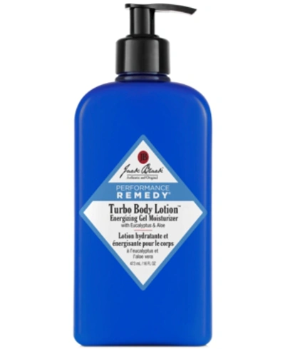 JACK BLACK TURBO BODY LOTION ENERGIZING GEL MOISTURIZER, 16-OZ.