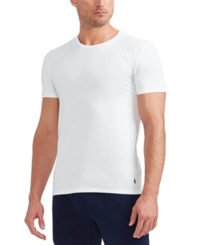 Polo Ralph Lauren Slim Fit Crewneck Undershirt, Pack Of 3 In White