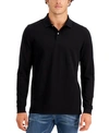 CLUB ROOM MEN'S SOLID STRETCH POLO, CREATED FOR MACY'S