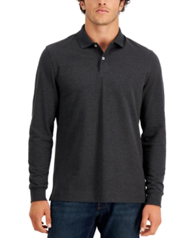 Club Room Men's Solid Stretch Polo, Created For Macy's In Safari Tan