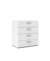 Tvilum Austin 4 Drawer Chest In White