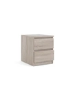 Tvilum Scottsdale 2 Drawer Nightstand In Truffle