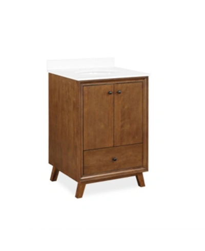 Dorel Living Delia's Bathroom Vanity In Brown