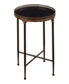 Rosemary Lane Traditional Accent Table In Black