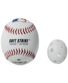 FRANKLIN SPORTS MLB 5" INDESTRUCT-A-BALLS MICRO BASEBALL- WHITE