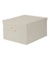 Household Essentials Storage Box With Lid In Natural