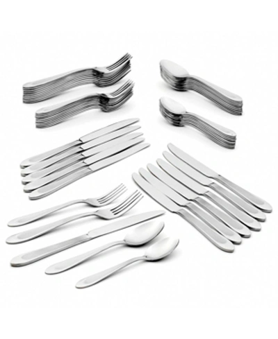 Oneida Carter 60 Piece Everyday Flatware Set, Service For 12 In Silver