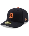 New Era Detroit Tigers Authentic Collection 59fifty Fitted Cap In Navy