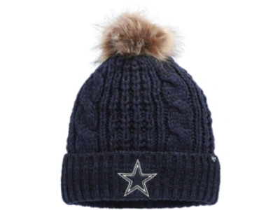 47 Brand Dallas Cowboys Women's Meeko Knit Hat In Navy