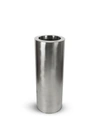 LE PRESENT SATINO CYLINDRA STAINLESS STEEL CYLINDER VASE 35"