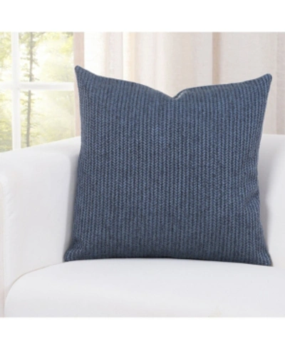Siscovers Champion Decorative Pillow, 16" X 16" In Dk Blue