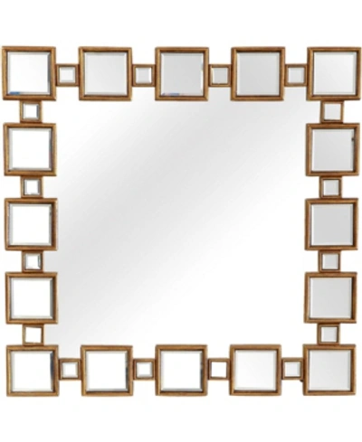 Camden Isle Orion Wall Mirror In Antique Gold-tone