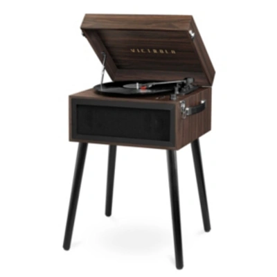 Victrola Bluetooth Record Player Stand With 3-speed Turntable In Espresso