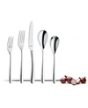 Amefa Newton 5 Piece Flatware Set In Silver-tone