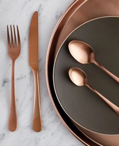 Amefa Austin 40 Pieces Flatware Set In Copper