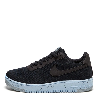 Nike Black Air Force 1 Crater Flyknit Sneakers