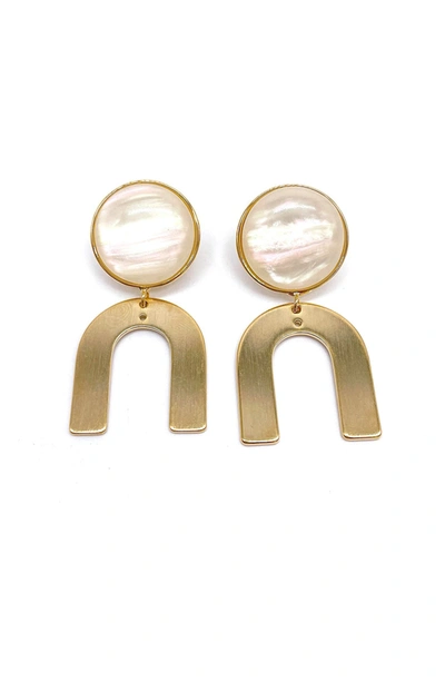 ADORNIA ADORNIA GILA GOLD VERMEIL DROP EARRINGS