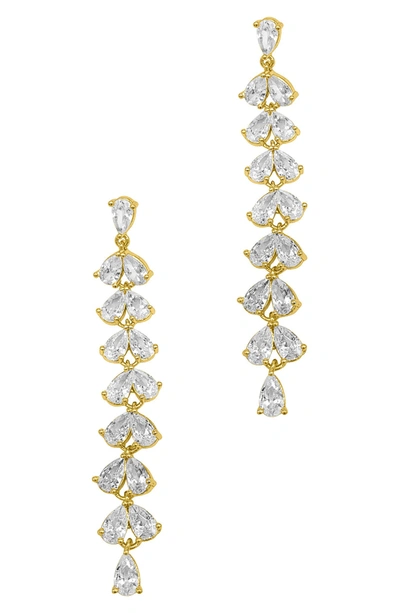 Adornia 14k Yellow Gold Vermeil Pear Droplet Earrings