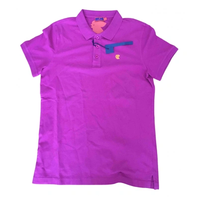 Pre-owned Gallo Polo Shirt In Pink