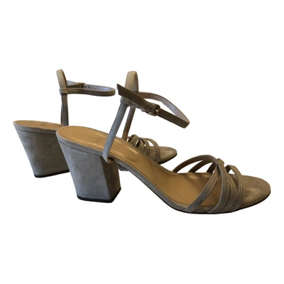 Pre-owned Sergio Rossi Sandals In Beige