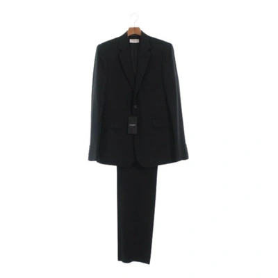 Pre-owned Saint Laurent Wool Suit In Black