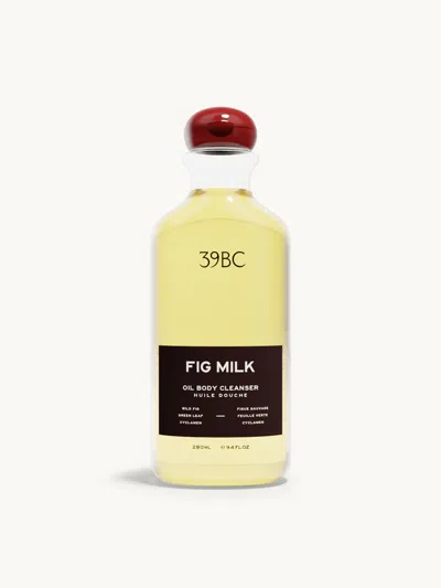 39bc Fig Milk Shower Oil 280ml In Transparent