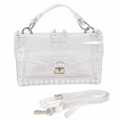3am By H & D Accessories Women's Transparent Crossbody Bag In Clear Stadium Bag In Multi