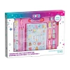 3c4g Adventure Fun Stationery Set 15-pc. Art Set In Transparent