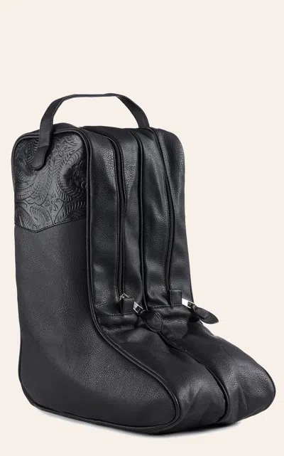 3d Belt Co Black Boot Bag