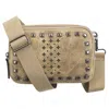 3d Belt Company Women's Crossbody Belt Bag In Beige