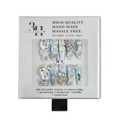 3h Nails Arctic Jewel Handmade Press-on Nails - Xsmall