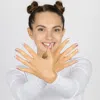 3h Nails Daisy Dreams Luxury Hand Made Press On Nails In Pink