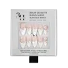 3h Nails Elegant Vows Handmade Press-on Nails - Medium In Multi
