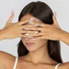 3h Nails Ethereal Wings Luxury Hand Made Press On Nails In White