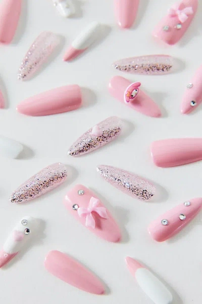 3h Nails Sanrio 3d Handmade Press-on Nail Set In My Melody At Urban Outfitters In Pink