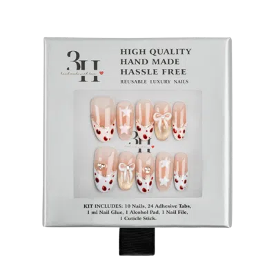 3h Nails Starlet Handmade Press-on Nails - Medium In Multi