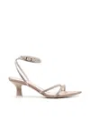 3juin Crystal-embellished Low-heel Sandals In Pink