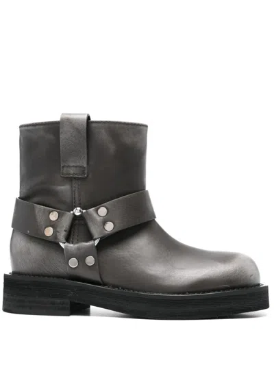 3JUIN 35MM LOGO-DEBOSSED BOOTS