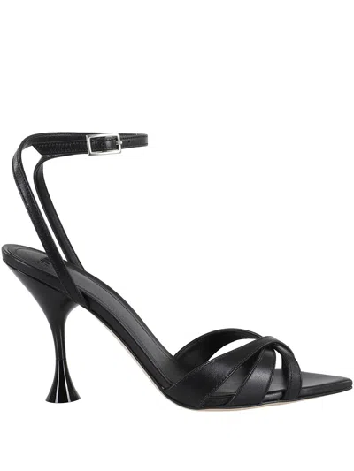 3JUIN 95MM LEATHER SANDALS