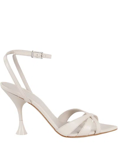 3JUIN 95MM LEATHER SANDALS