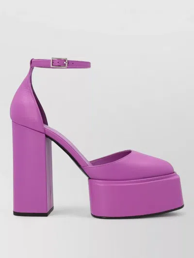 3juin Ambra Pumps Block Heel Platform Square Toe