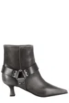 3juin 60mm Logo-debossed Boots In British Black Stone